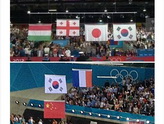 伦敦奥委会升国旗两种不同方式惹争议
